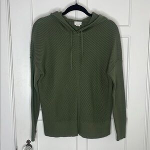 Green Hooded Sweater